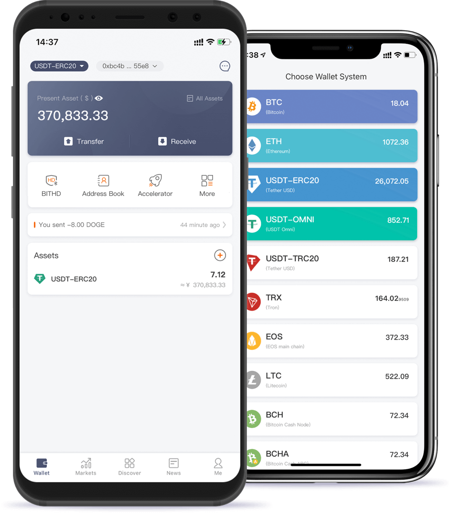 bit钱包多链Difi界面